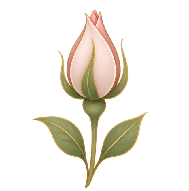 rose fermee